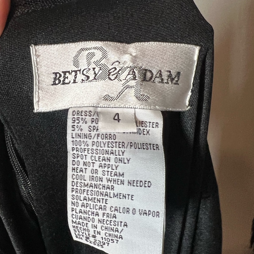 Betsy & Adam Sequins Gown - image 3